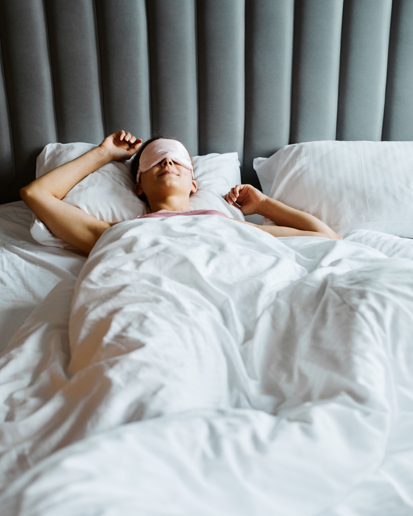 Waking rested after a full night's sleep